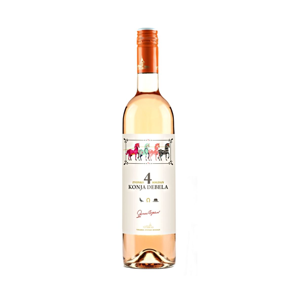Četri konja debela Korpa Deli Vina Zvonko Bogdan - Rose