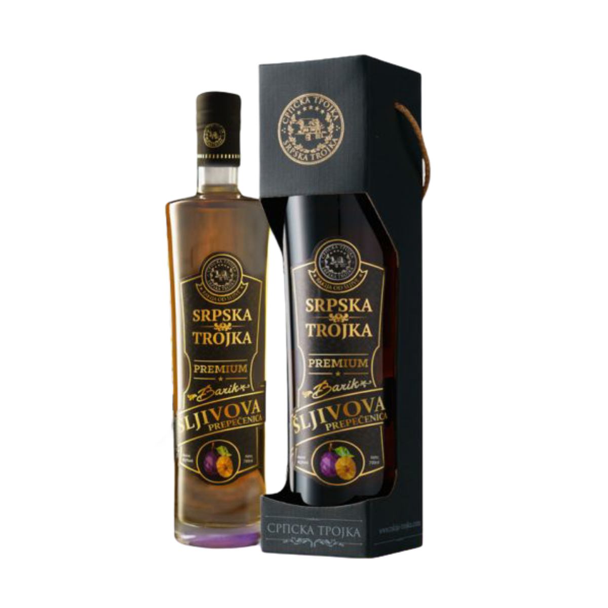 Srpska Trojka - Premium Barik Šljivova Prepečenica Srpska Trojka - Premium Barik Šljivova Prepečenica