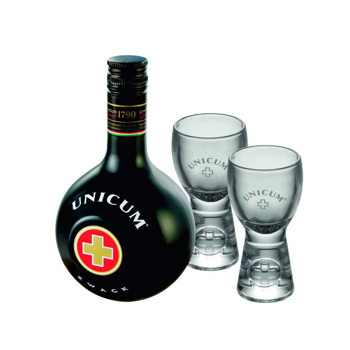 Unicum Zwack - set sa 2 čaše Unicum Zwack - set sa 2 čaše
